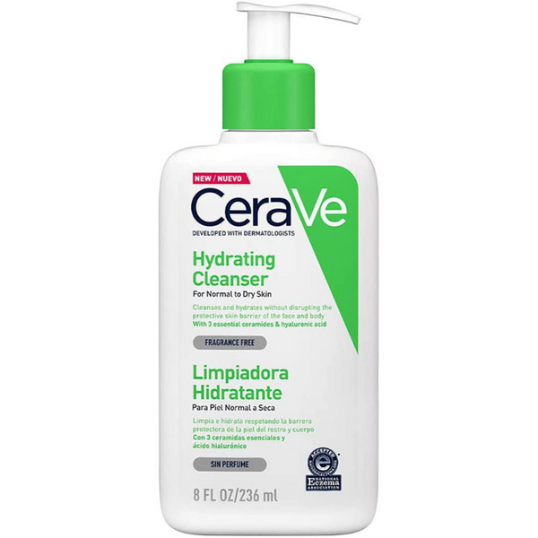 CeraVe Hydrating Cleanser Normal to Dry Skin 236ml