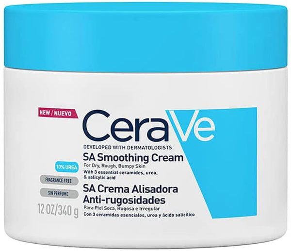 CeraVe SA Smoothing Cream For Dry, Rough, Bumpy Skin 340g