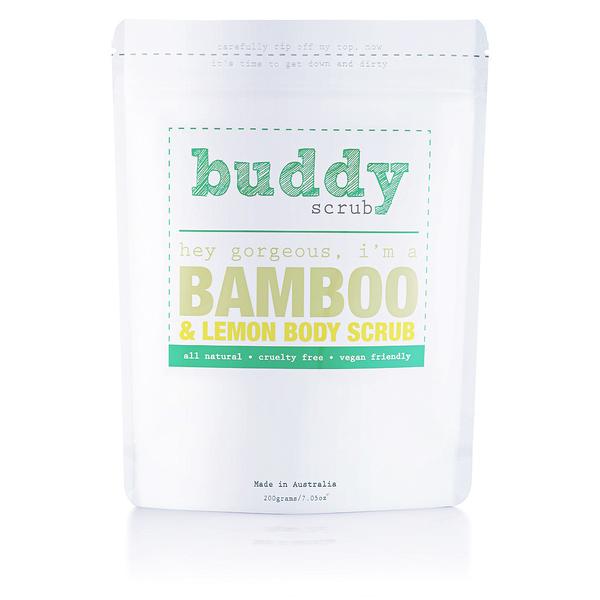 Buddy Bamboo & Lemon Body Scrub