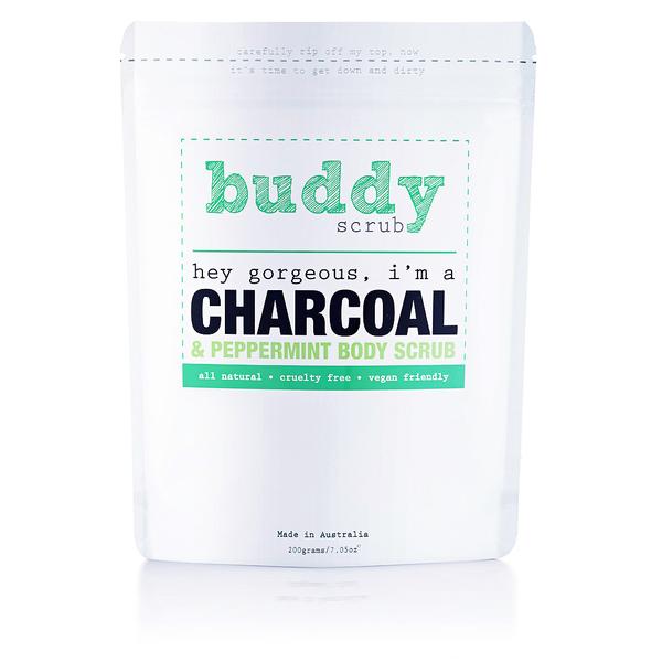 Buddy Activated Charcoal Body Scrub