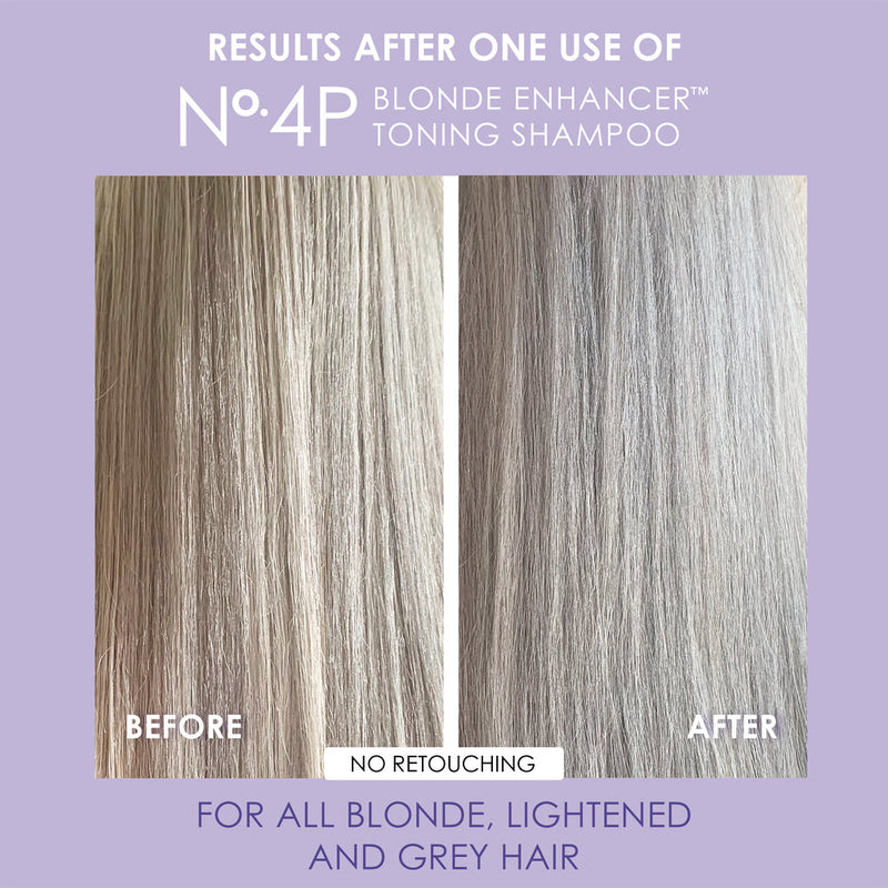 OLAPLEX No. 4P Blonde Enhancer Toning Shampoo